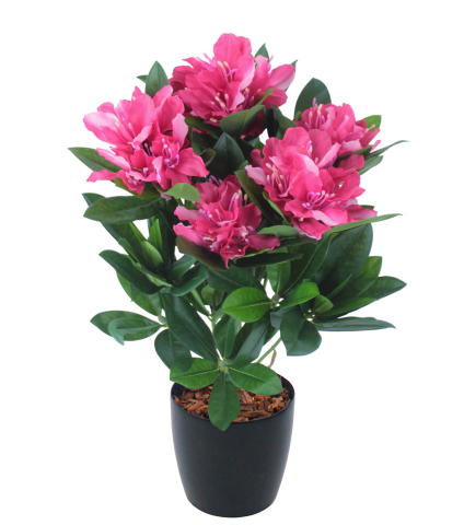 Rhododendron artificiel rose