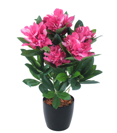 Rhododendron artificiel rose