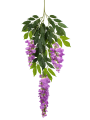 Tige de glycine artificielle violette