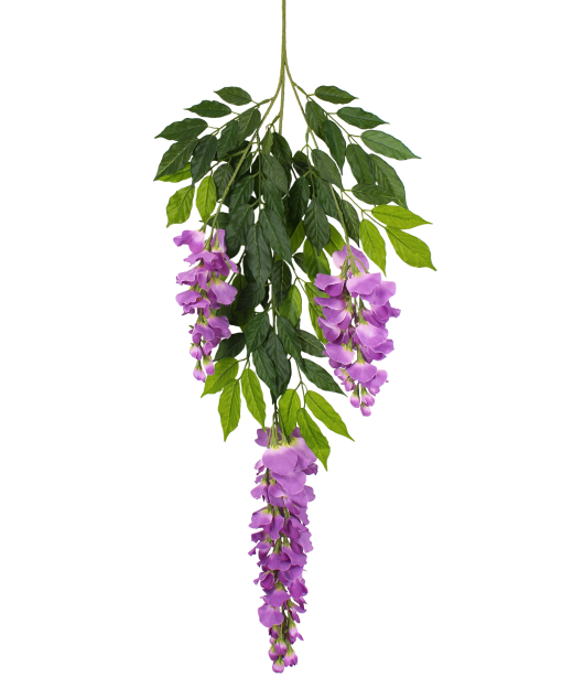 Tige de glycine artificielle violette