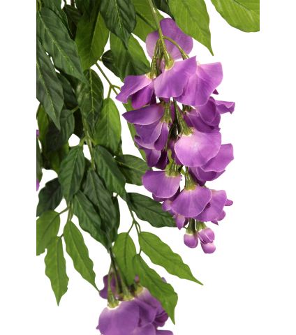 Tige de glycine artificielle violette