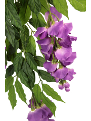 Tige de glycine artificielle violette