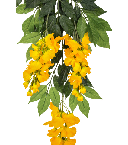 Tige de glycine artificielle jaune