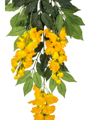 Tige de glycine artificielle jaune