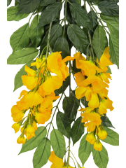 Tige de glycine artificielle jaune