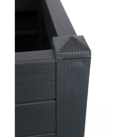 Grand bac noir en lames