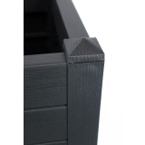 Grand bac noir en lames