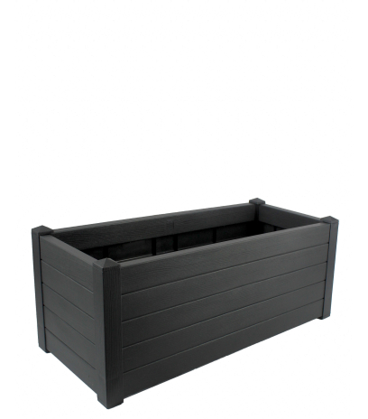 Grand bac noir en lames