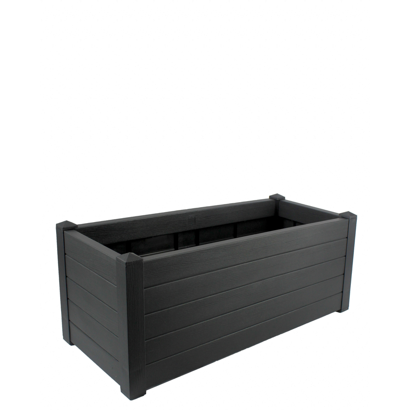 Grand bac noir en lames