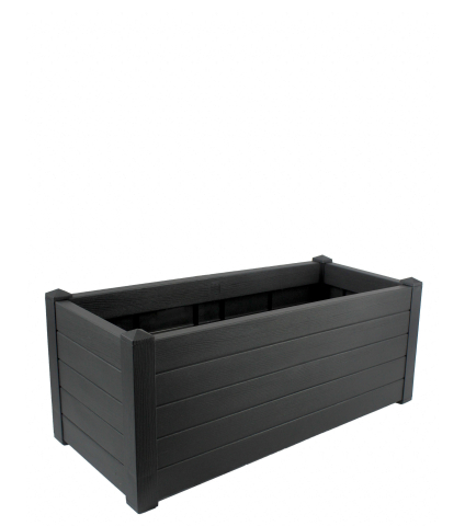 Grand bac noir en lames