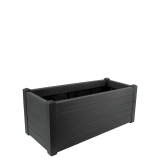 Grand bac noir en lames