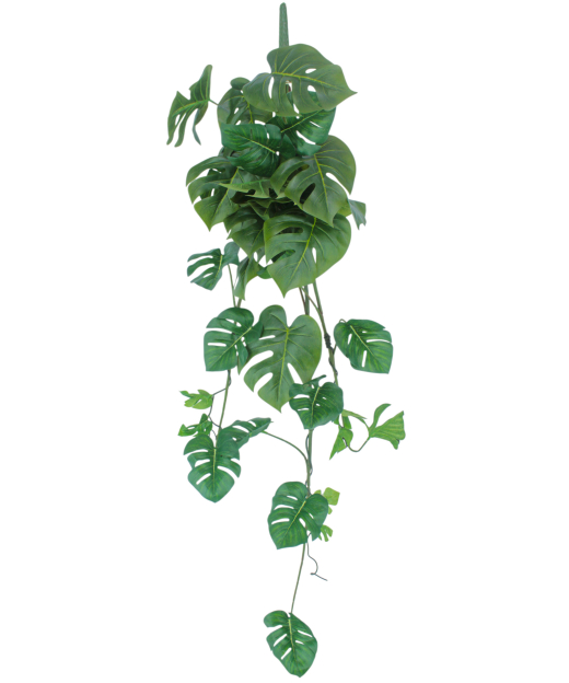 Chute de philodendron monstera artificielle
