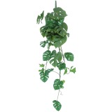 Chute de philodendron monstera artificielle