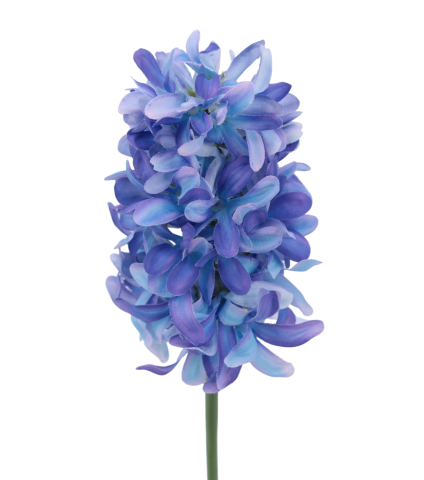 Jacinthe artificielle bleue violacée