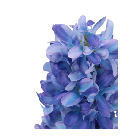 Jacinthe artificielle bleue violacée