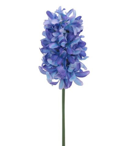 Jacinthe artificielle bleue violacée