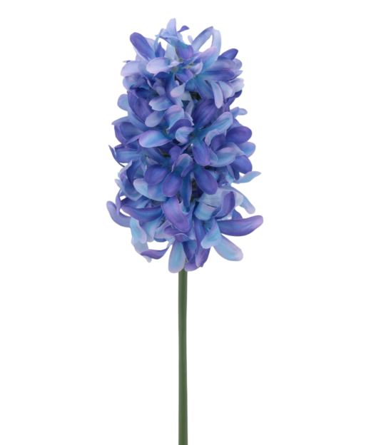 Jacinthe artificielle bleue violacée