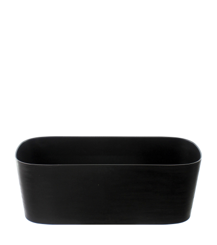 Jardinière noire Kheops