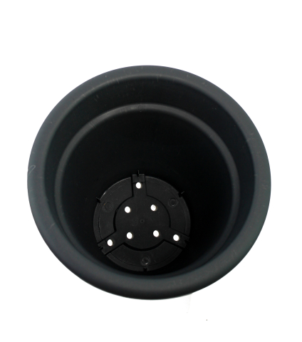 Pot rond gris anthracite Bromo
