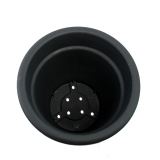 Pot rond gris anthracite Bromo
