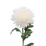 Tige de chrysanthème artificiel blanc