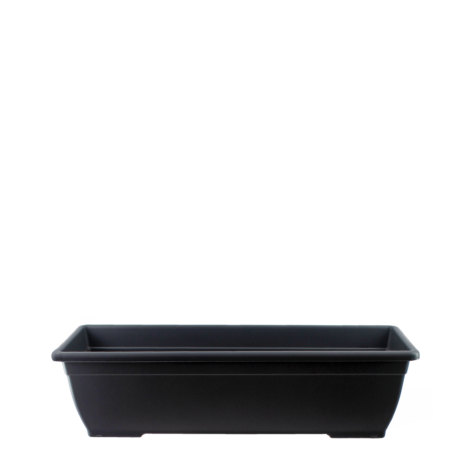Jardinière longue anthracite