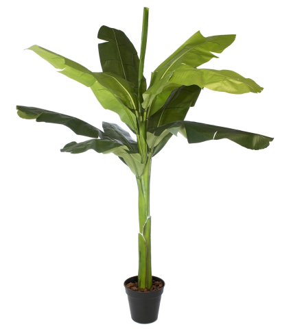 Bananier artificiel vert