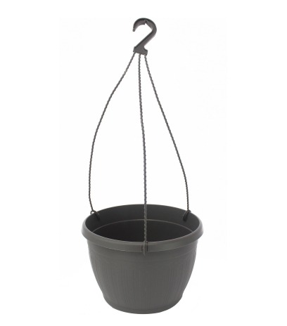 Pot suspendu anthracite