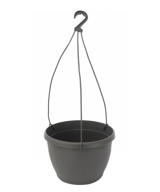 Pot suspendu anthracite