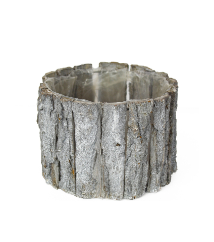 Cache-pot écorce bouleau
