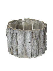 Cache-pot écorce bouleau
