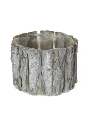 Cache-pot écorce bouleau