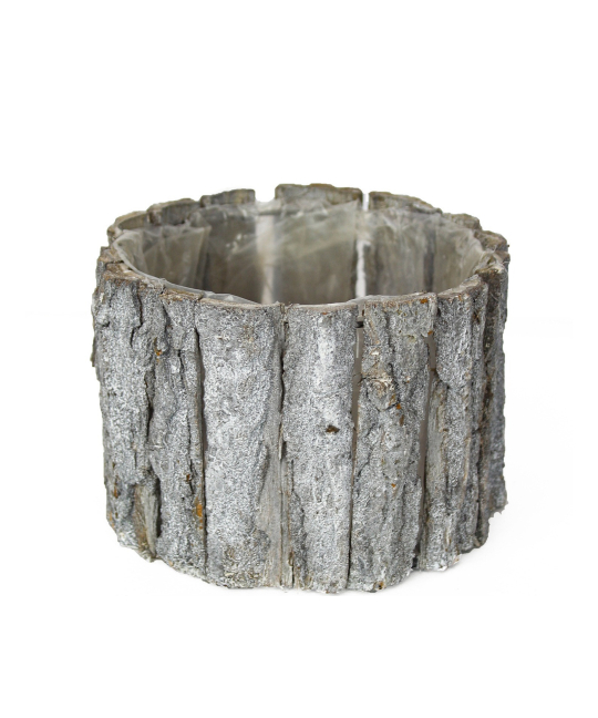 Cache-pot écorce bouleau