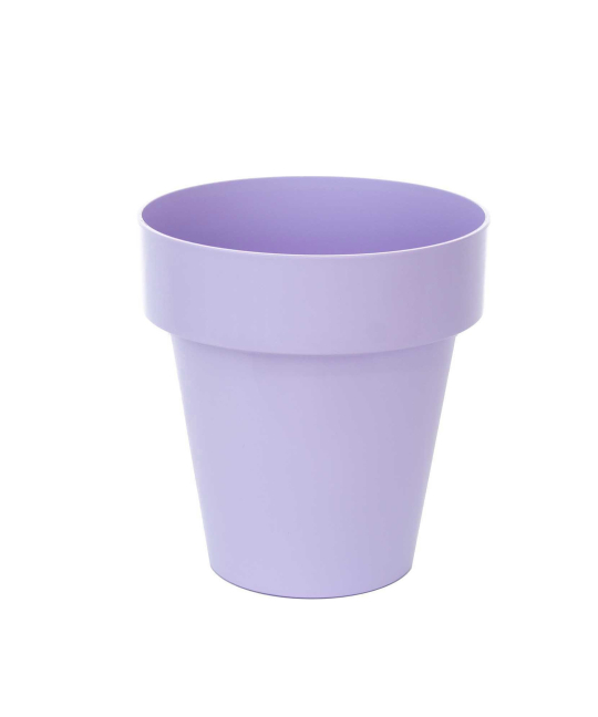 Pot plastique rond lilas LUNGO