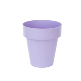 Pot plastique rond lilas LUNGO