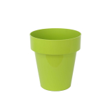 Pot plastique rond vert LUNGO