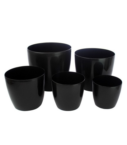 Pot plastique noir PRIMO