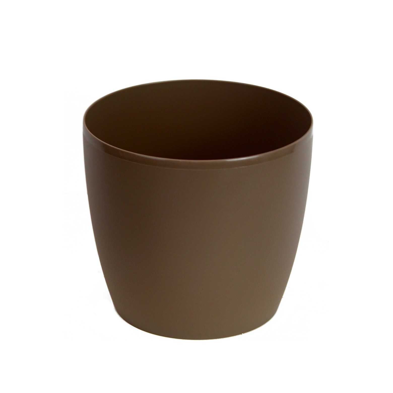 Cache-pot marron mat PRIMO