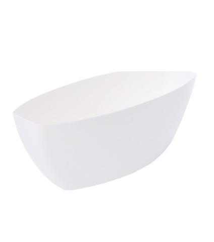 Jardinière cocoon blanche