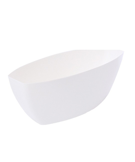 Jardinière cocoon blanche