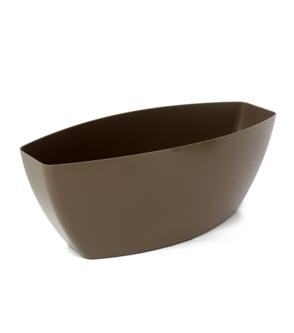 Jardinière cocoon marron