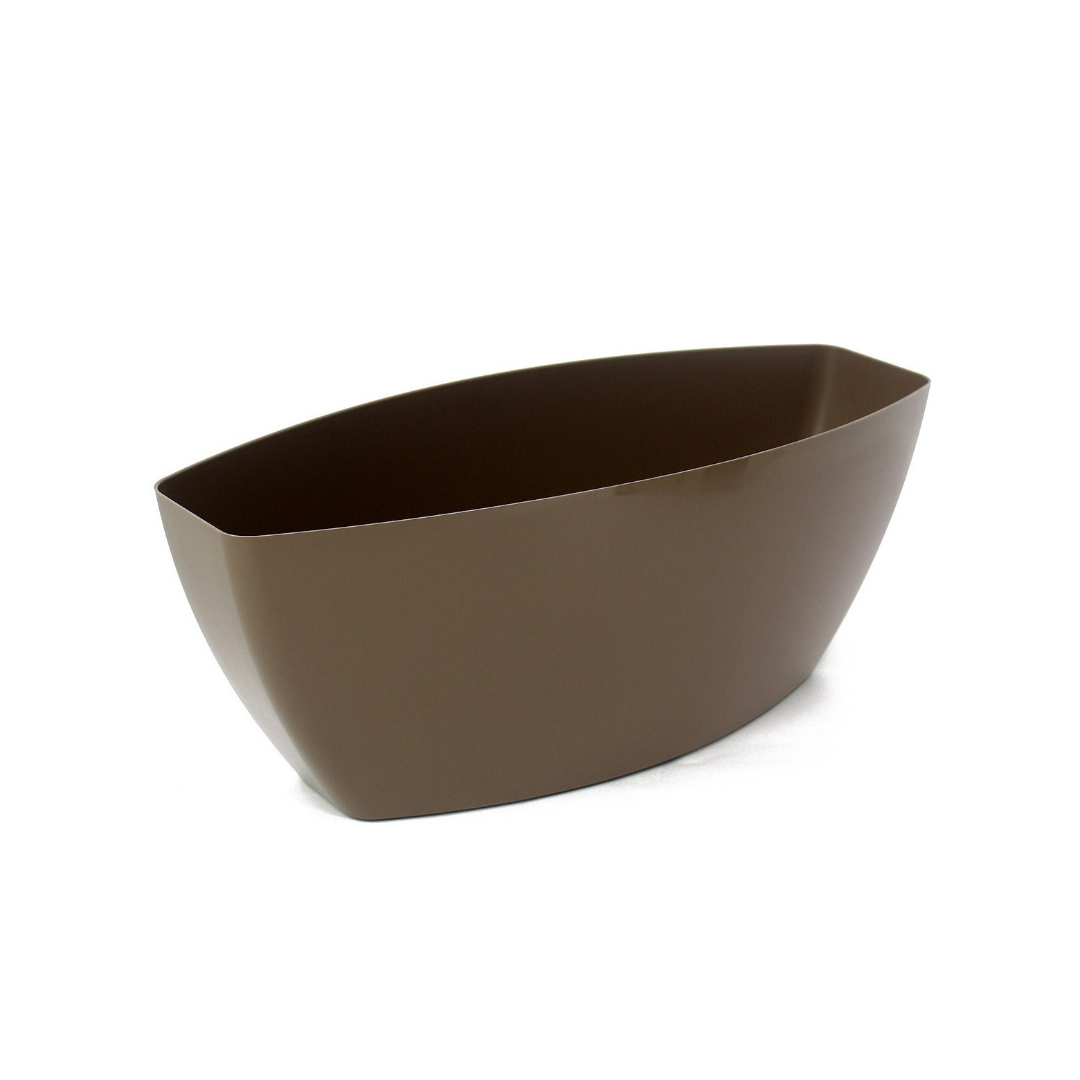 Jardinière cocoon marron