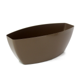 Jardinière cocoon marron