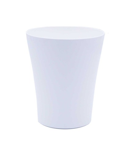 Cache-pot orchidée blanc