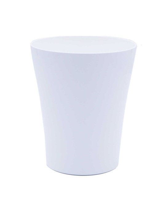 Cache-pot orchidée blanc