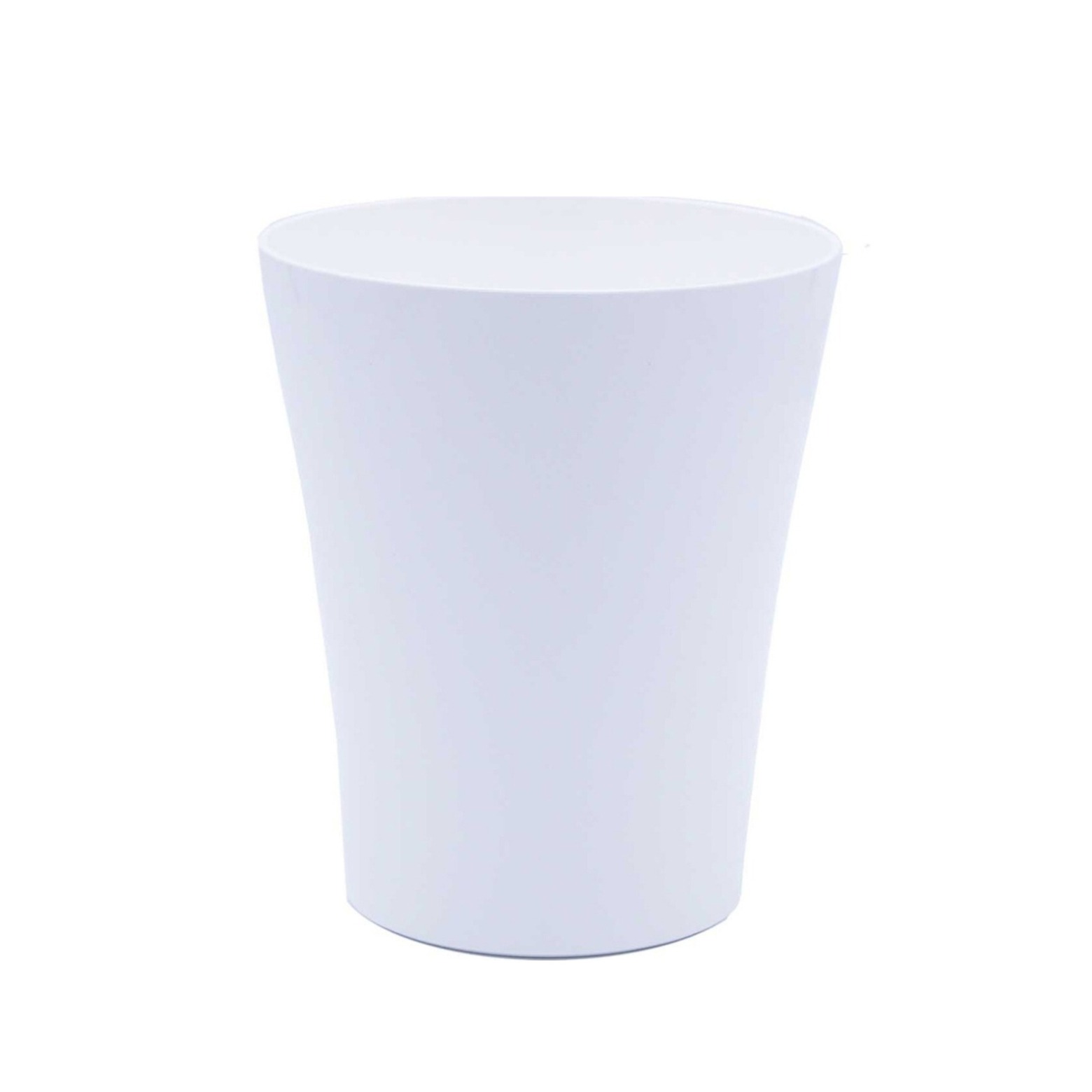Cache-pot orchidée blanc