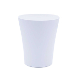 Cache-pot orchidée blanc