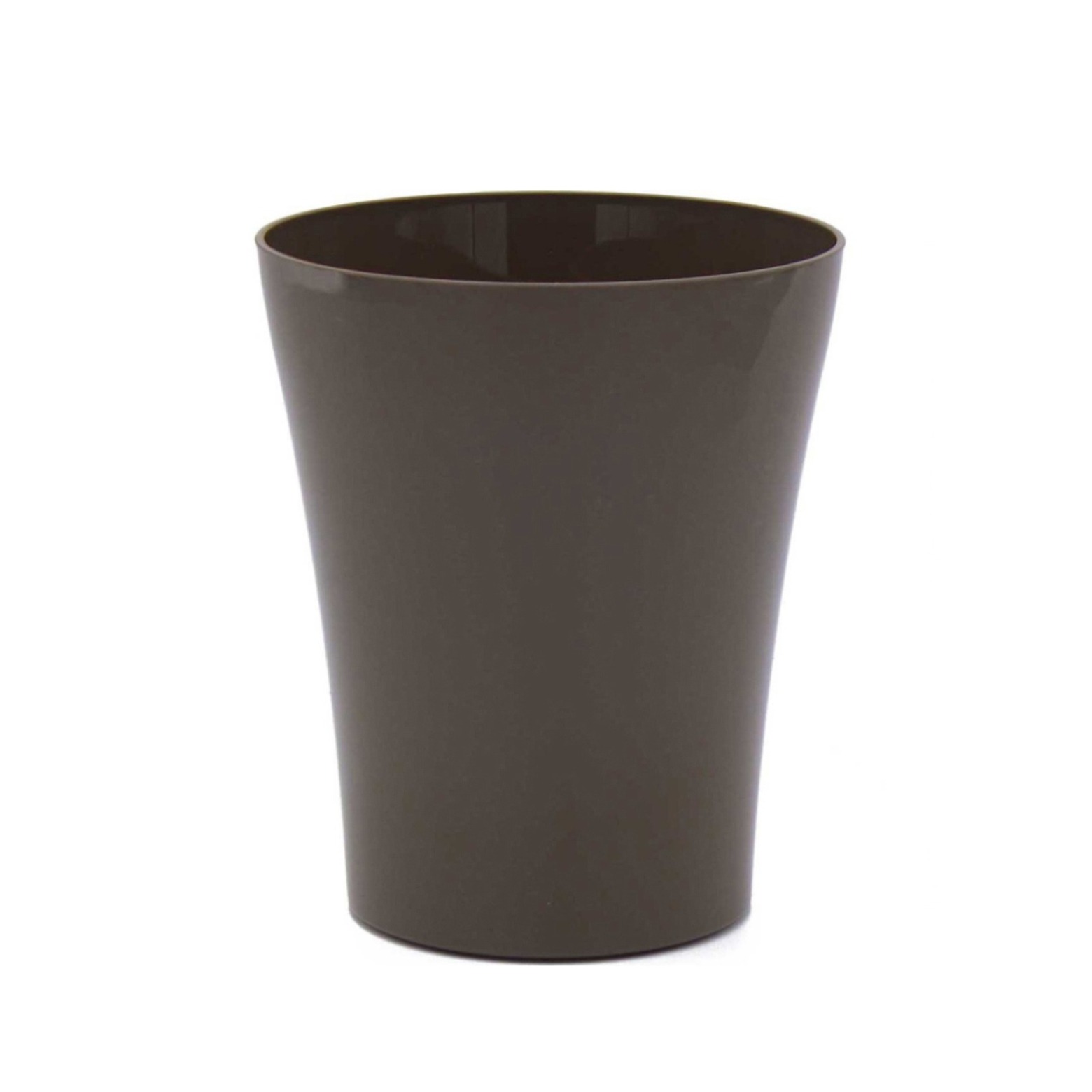 Cache-pot orchidée marron
