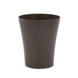 Cache-pot orchidée marron