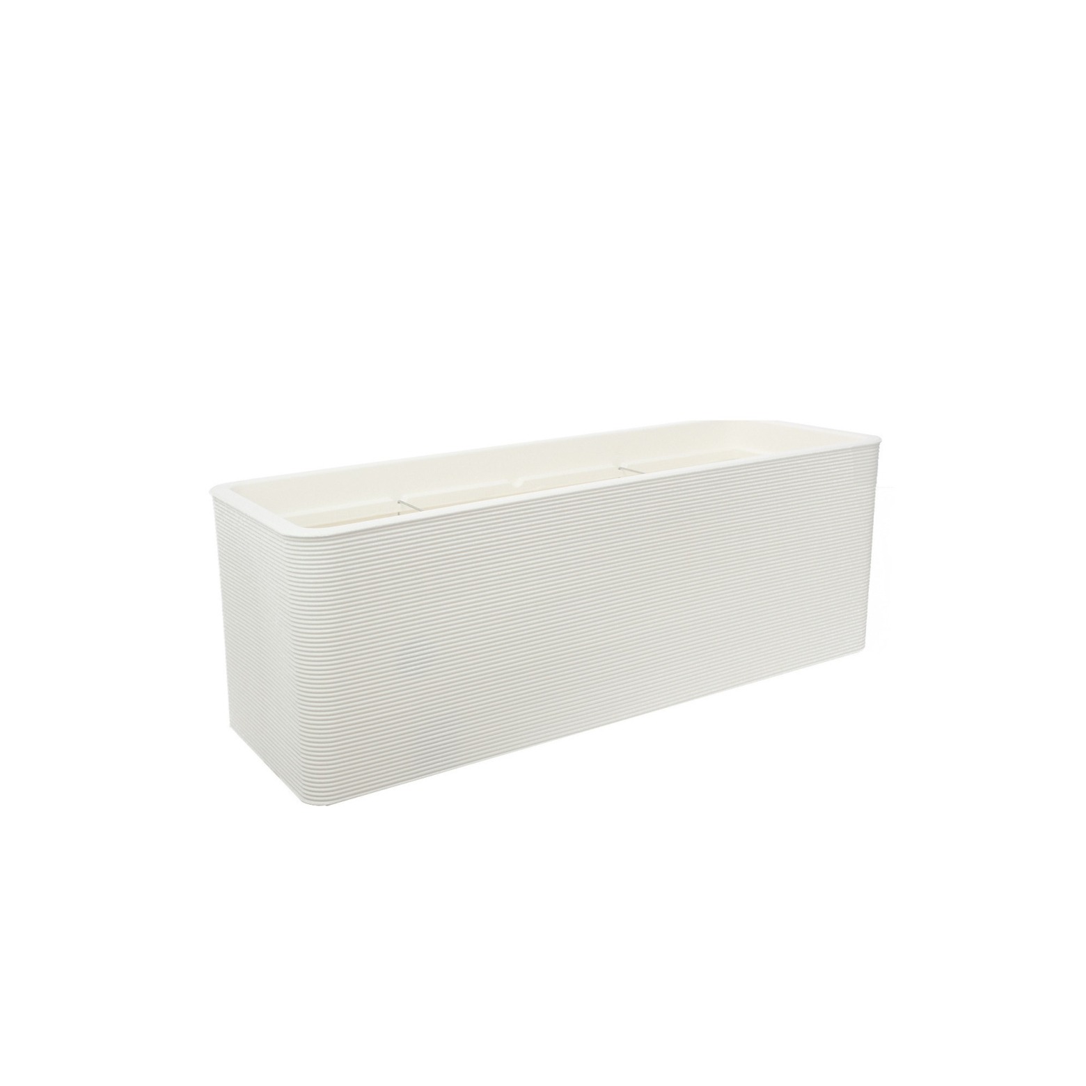 Grand bac rectangulaire plastique